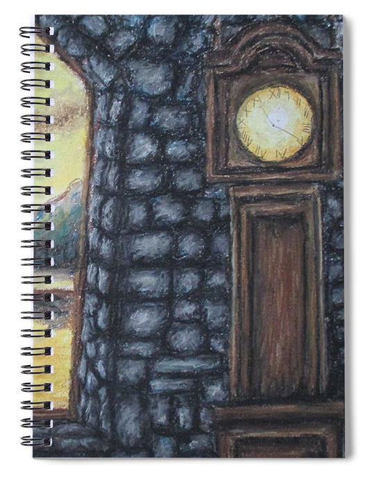 Setting Time Chime - Spiral Notebook