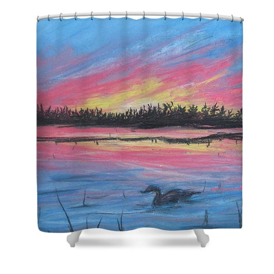 Skitle Skattle - Shower Curtain