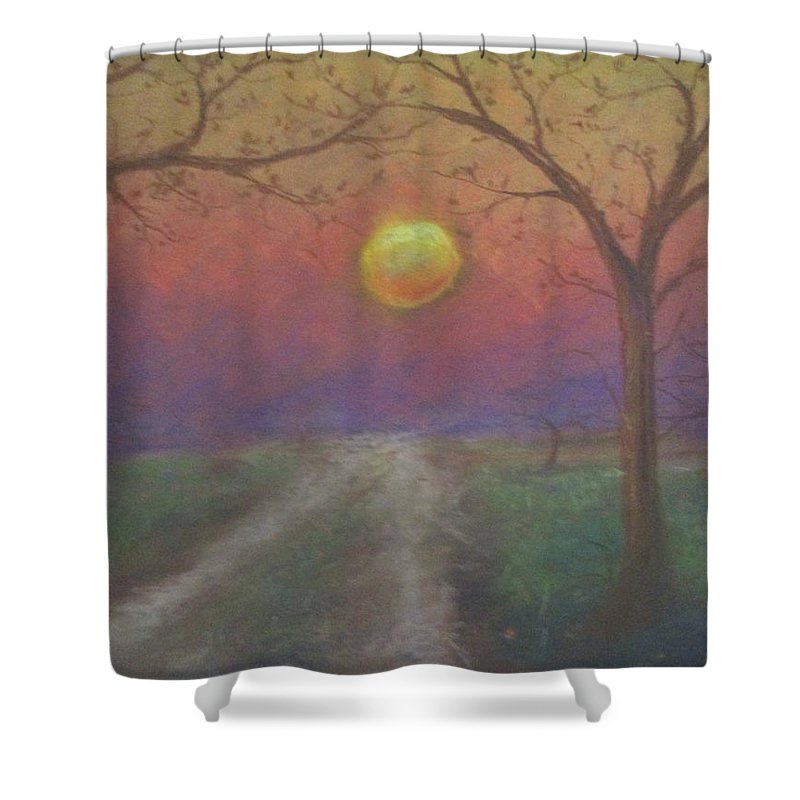 Skittled Sun - Shower Curtain