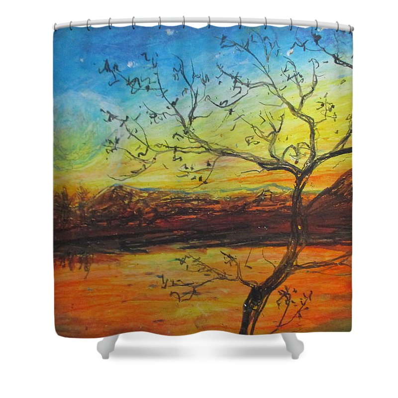 Sky Light - Shower Curtain