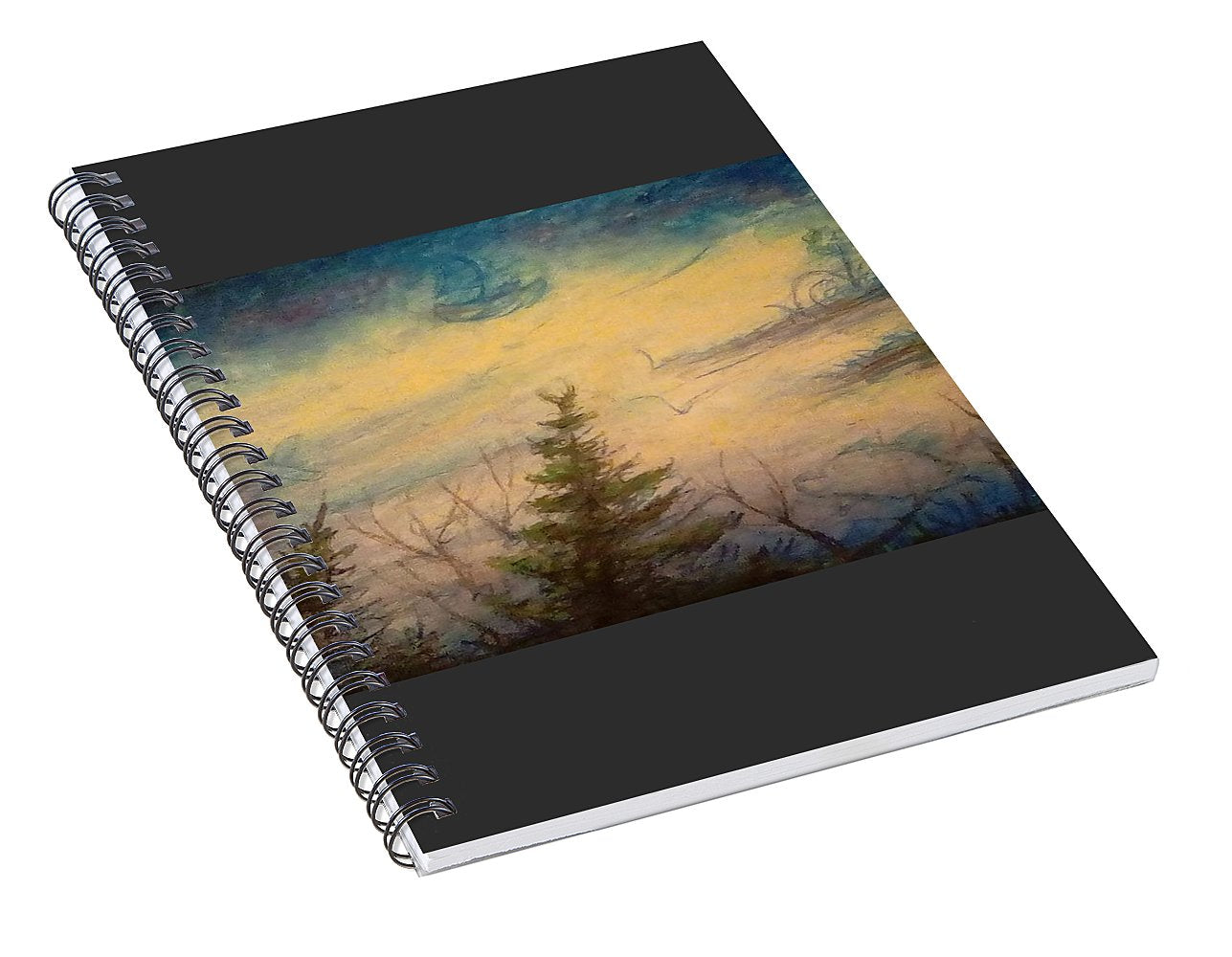 Sky Lit - Spiral Notebook