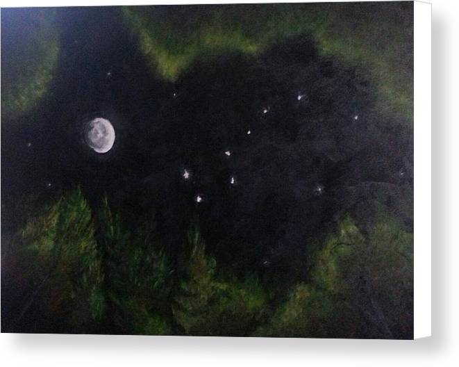 Sky Night Dip - Canvas Print