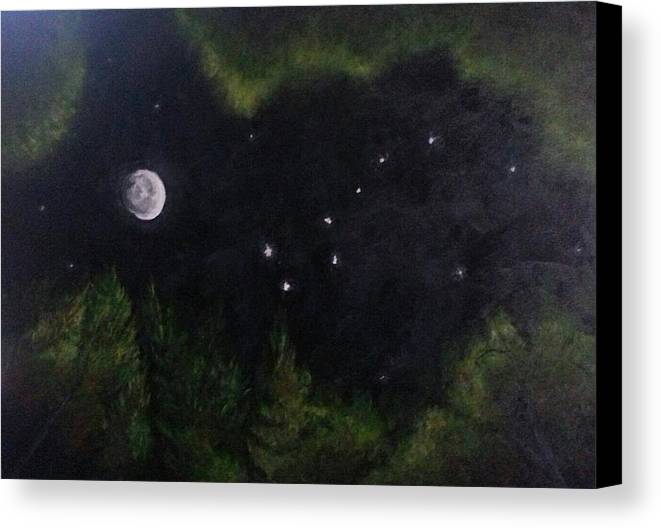 Sky Night Dip - Canvas Print