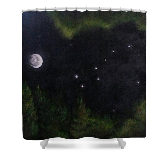 Sky Night Dip - Shower Curtain