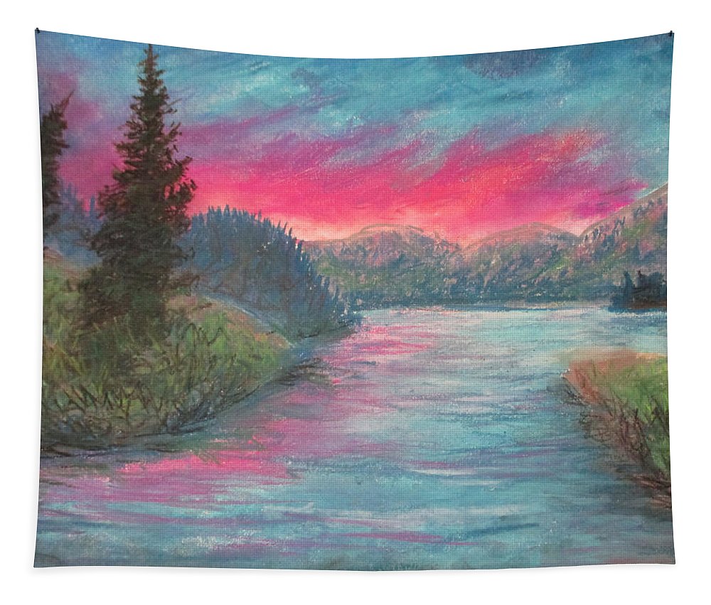 Sky Setting Sun - Tapestry