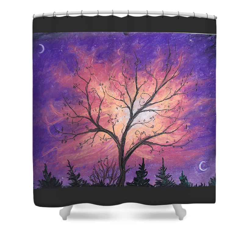 Sky's Night - Shower Curtain