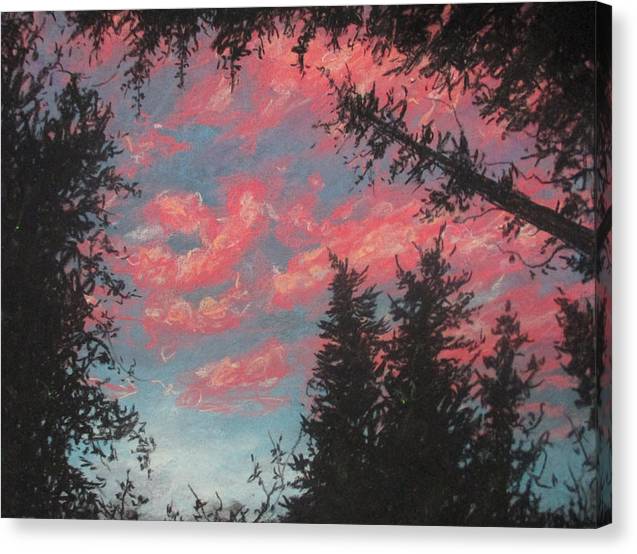 Sky's Passion - Canvas Print