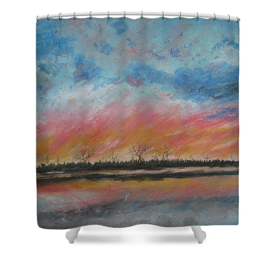 Smudge - Shower Curtain