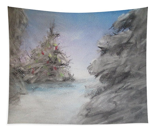 Snowy Eve - Tapestry