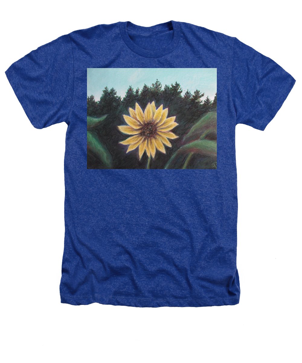 Spinning Flower Sun - Heathers T-Shirt