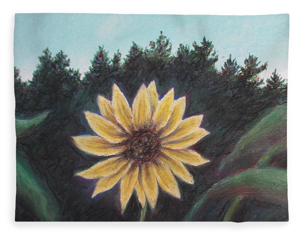 Spinning Flower Sun - Blanket