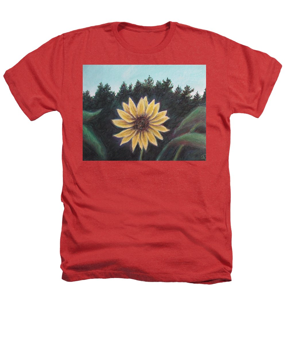 Spinning Flower Sun - Heathers T-Shirt