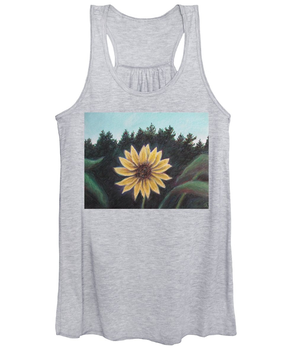 Spinning Flower Sun - Women's Tank Top