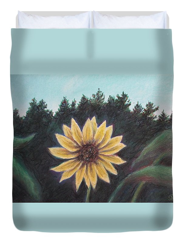 Spinning Flower Sun - Duvet Cover