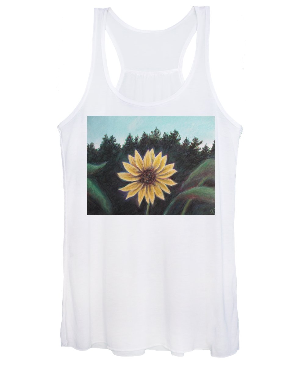 Spinning Flower Sun - Women's Tank Top