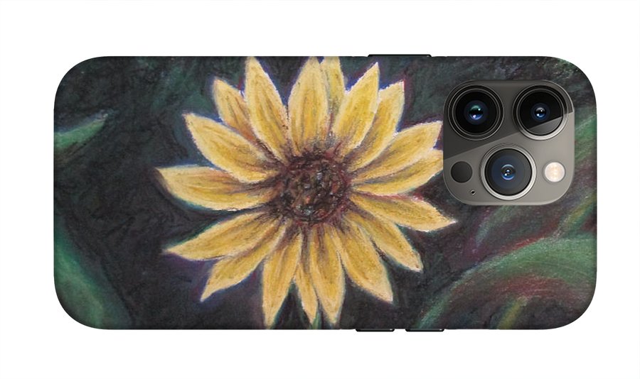 Spinning Flower Sun - Phone Case