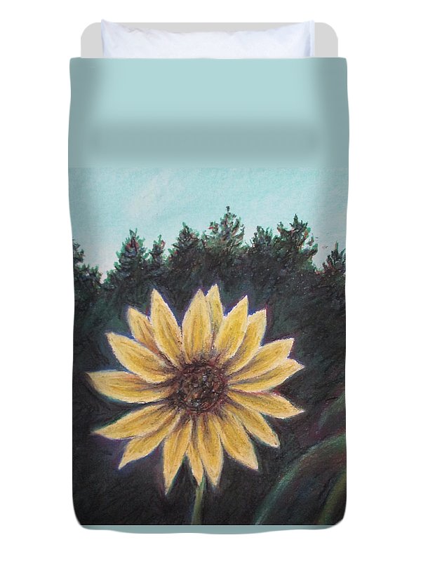 Spinning Flower Sun - Duvet Cover