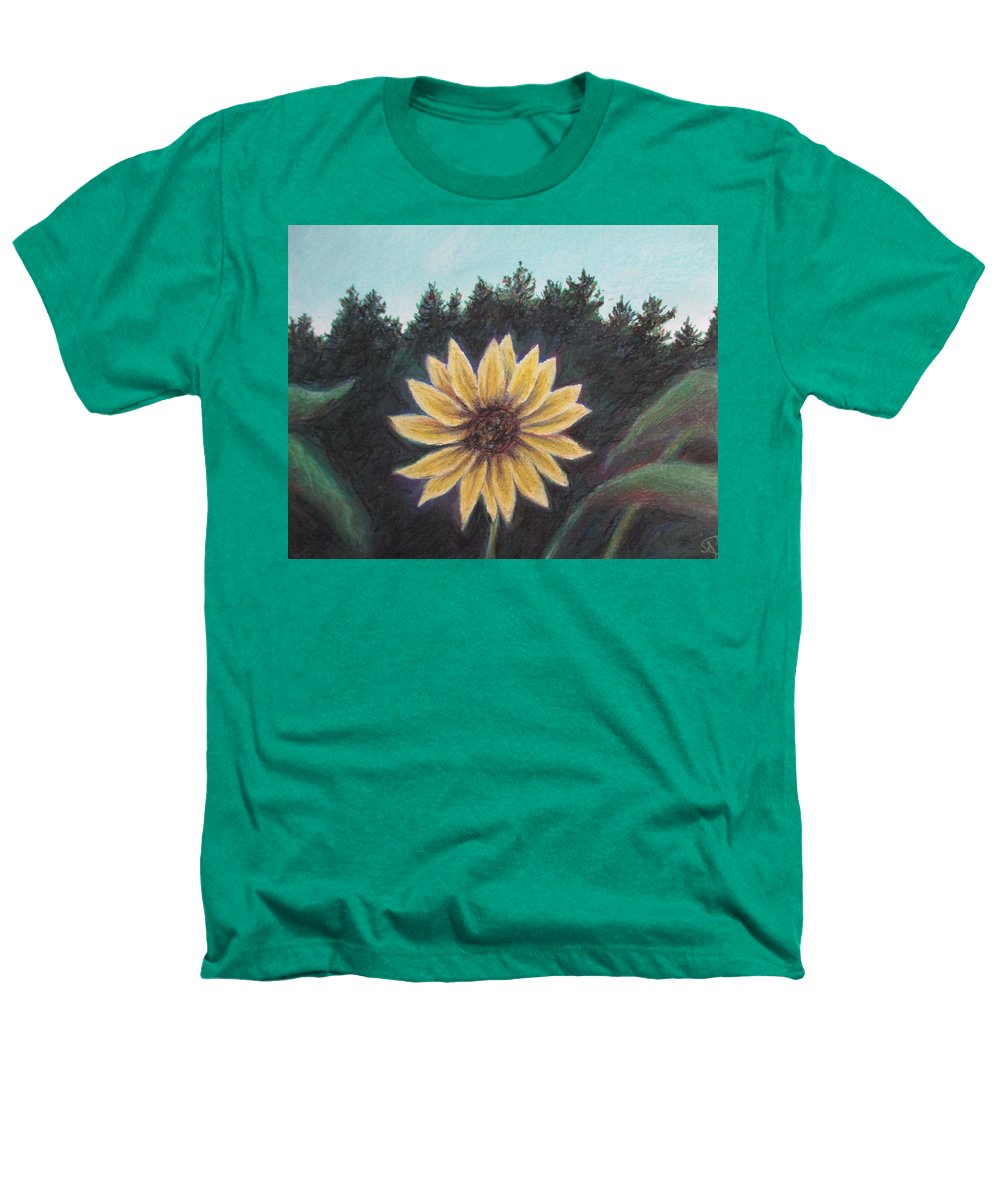 Spinning Flower Sun - Heathers T-Shirt