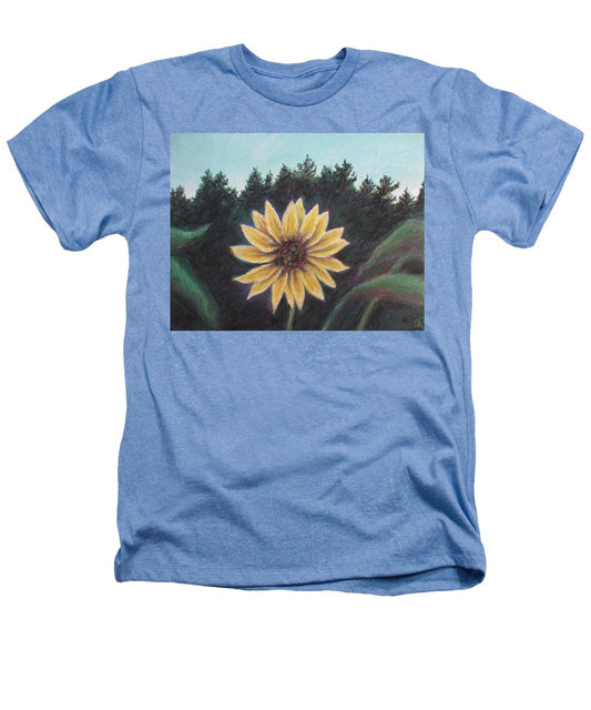 Spinning Flower Sun - Heathers T-Shirt