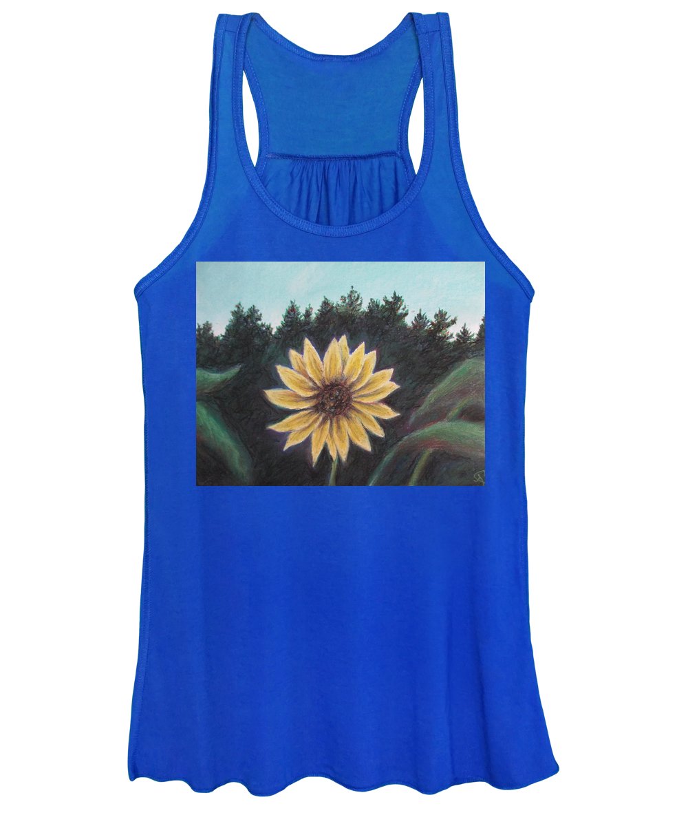 Spinning Flower Sun - Women's Tank Top