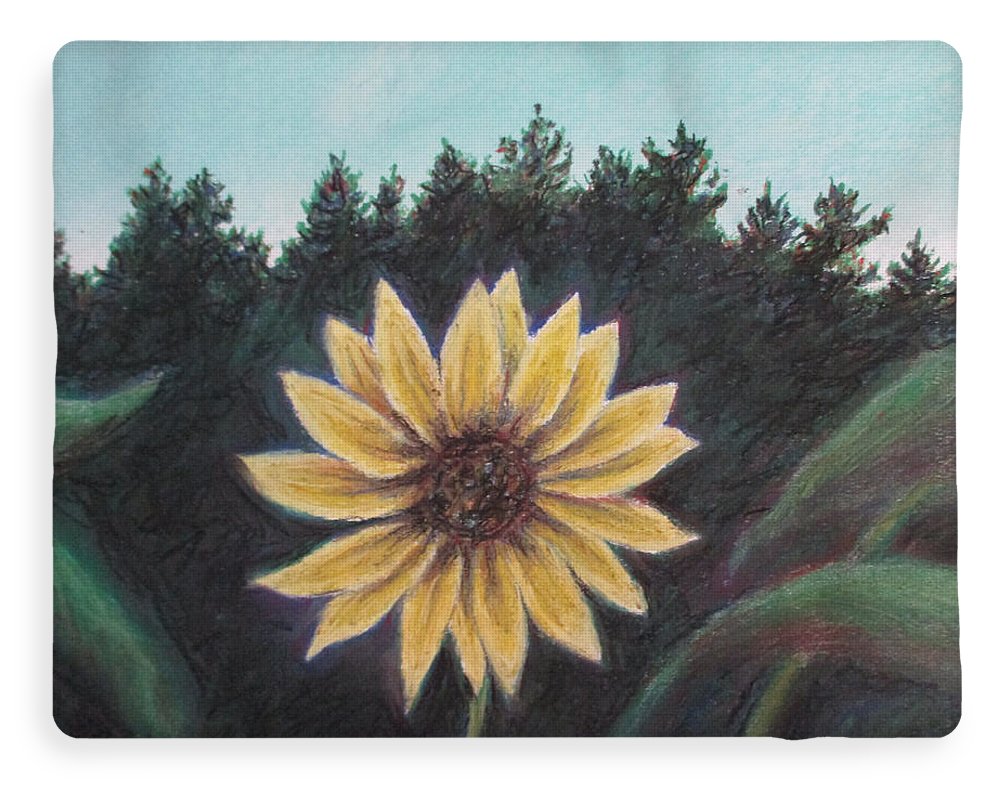 Spinning Flower Sun - Blanket