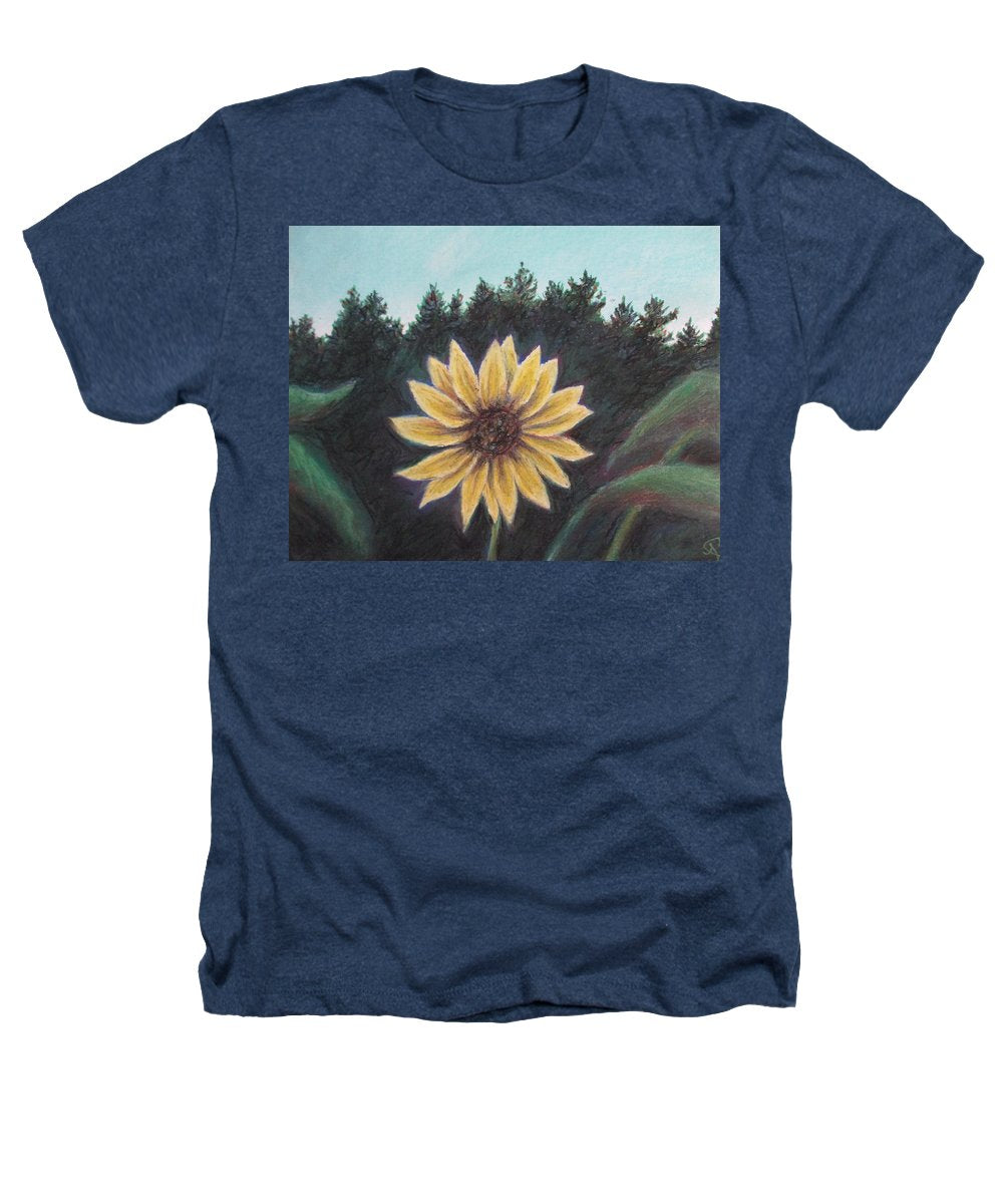 Spinning Flower Sun - Heathers T-Shirt