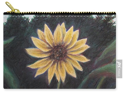 Spinning Flower Sun - Carry-All Pouch