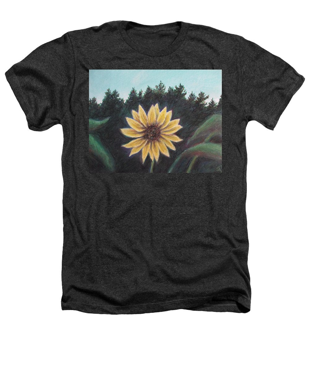 Spinning Flower Sun - Heathers T-Shirt