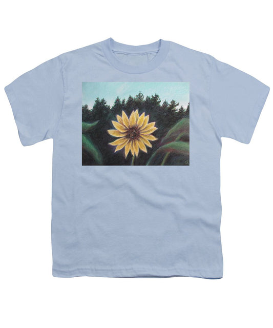 Spinning Flower Sun - Youth T-Shirt
