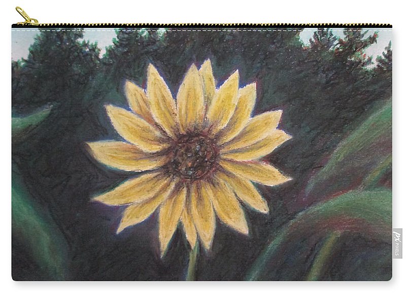 Spinning Flower Sun - Carry-All Pouch