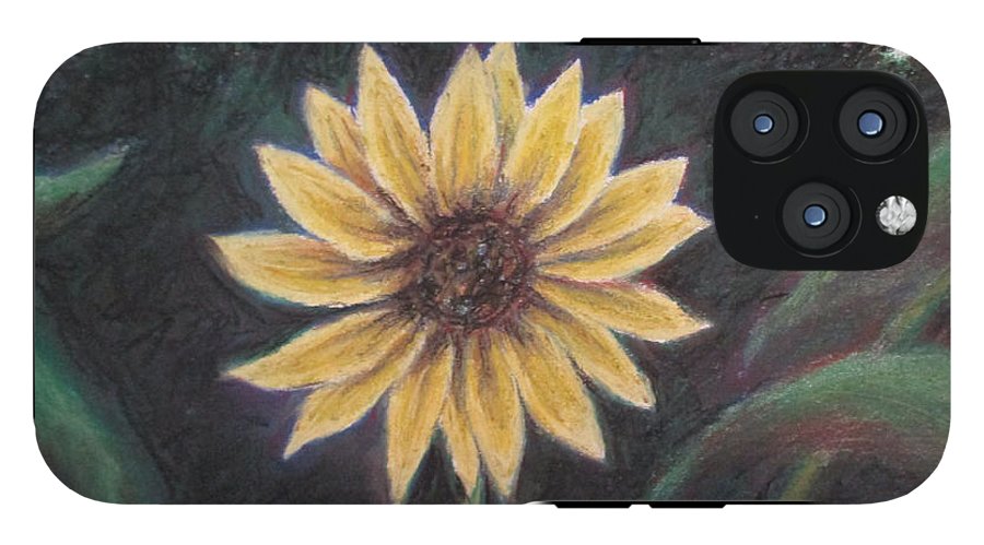 Spinning Flower Sun - Phone Case