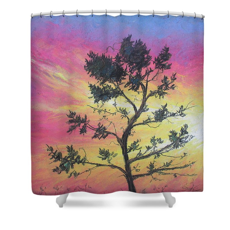 Standing - Shower Curtain