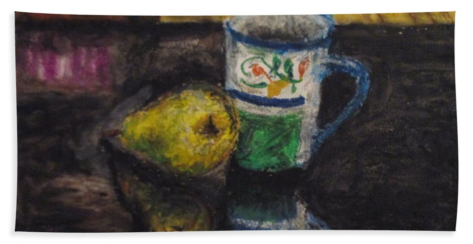 Still Life Pared Cup - Bath Towel