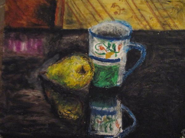 Still Life Pared Cup - Art Print