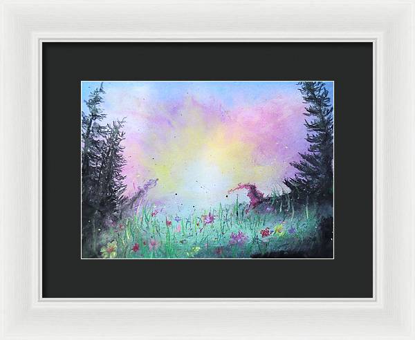 Sun Burst - Framed Print