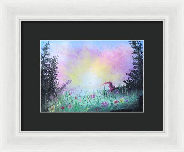 Sun Burst - Framed Print