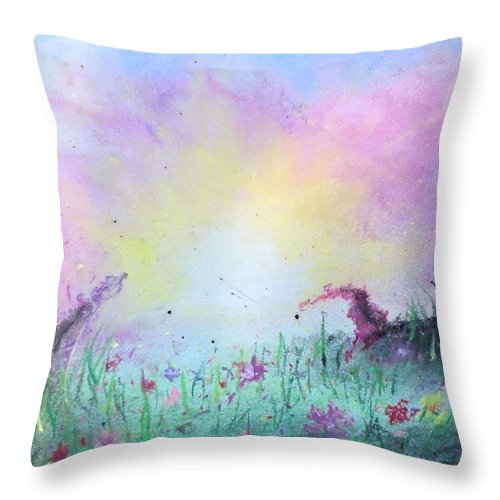 Sun Burst - Throw Pillow