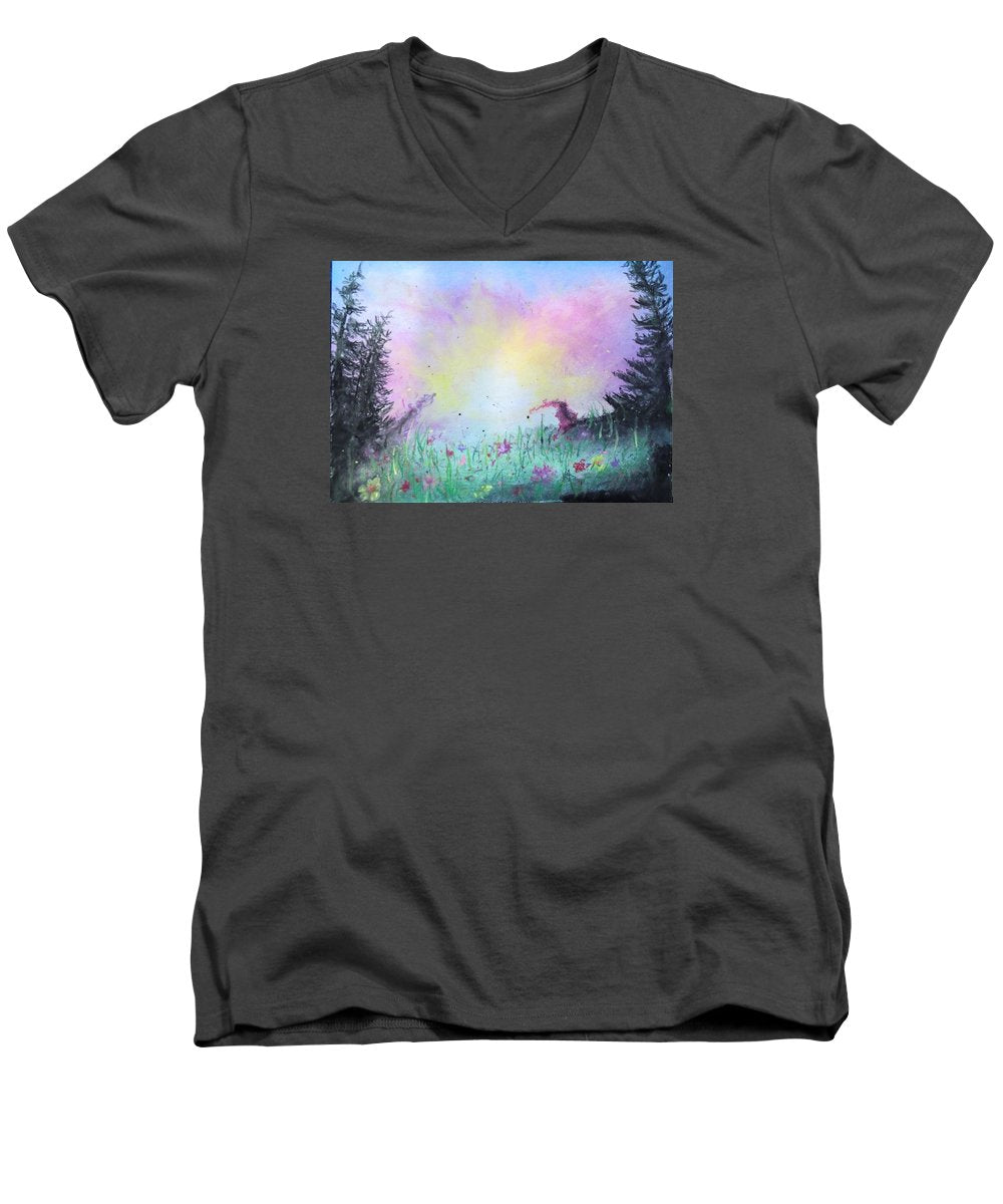 Sun Burst - Men's V-Neck T-Shirt