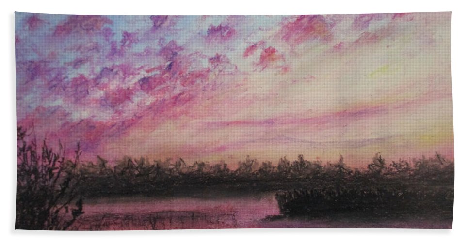 Sun Kissed Clouds - Beach Towel