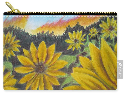 Sunflower Hue - Carry-All Pouch