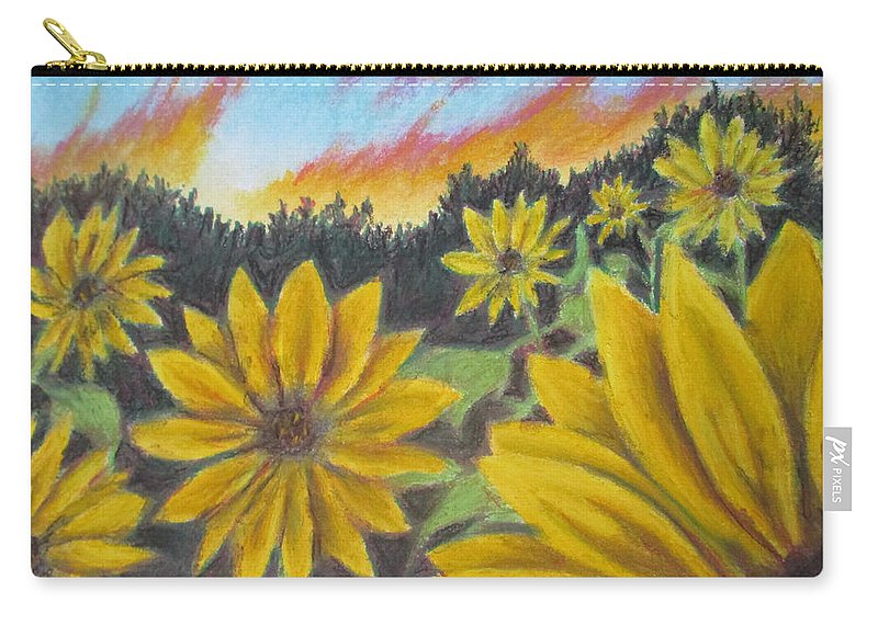 Sunflower Hue - Carry-All Pouch