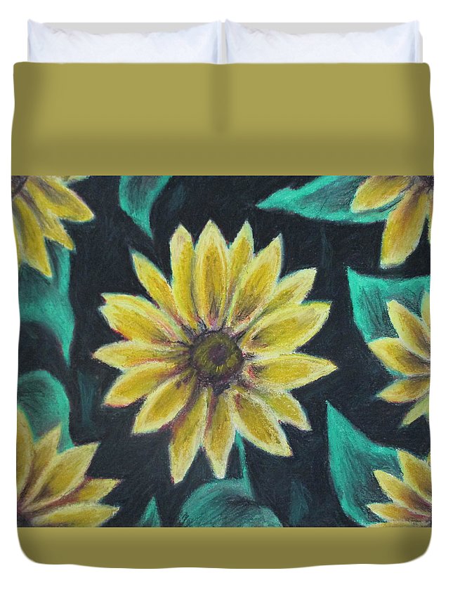 Sunflower Meeting - Duvet Cover