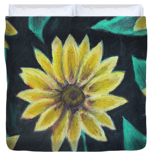 Sunflower Meeting - Duvet Cover