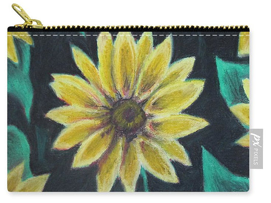 Sunflower Meeting - Carry-All Pouch
