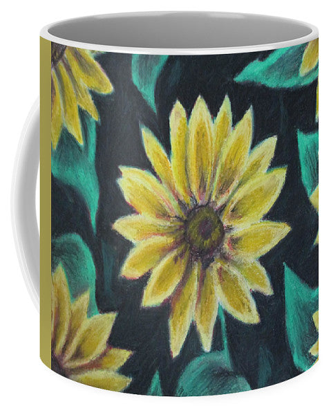 Sunflower Meeting - Mug