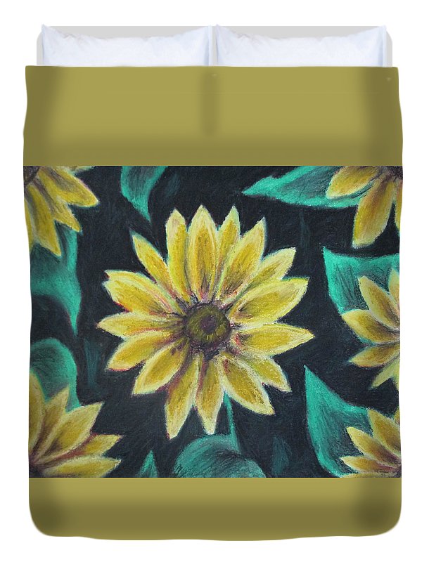 Sunflower Meeting - Duvet Cover