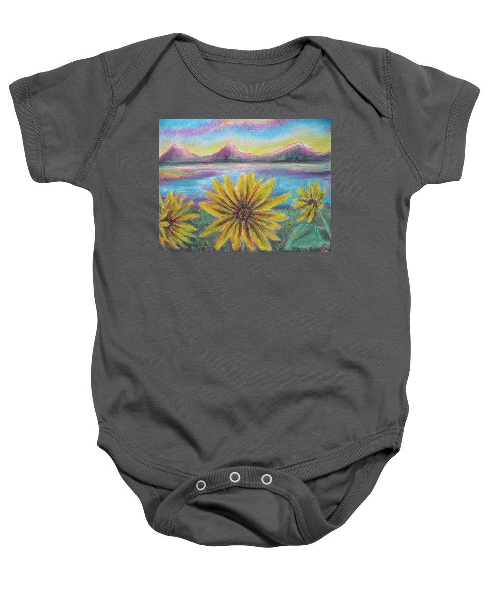 Sunflower Set - Baby Onesie