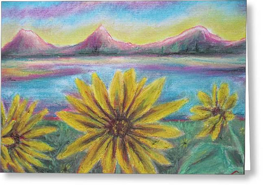 Sunflower Set - Greeting Card