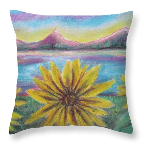 Sunflower Set - Throw Pillow
