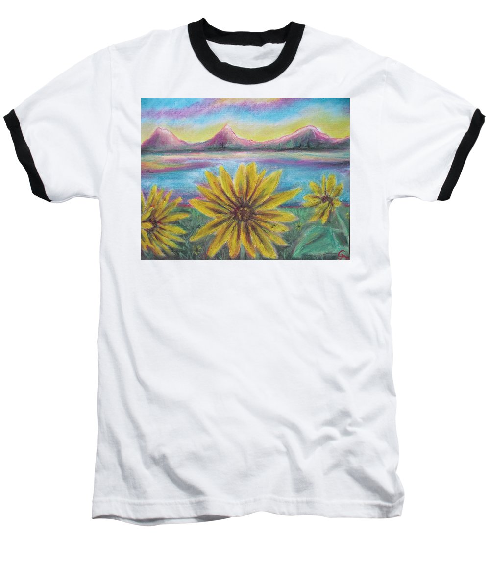 Sunflower Set - Baseball T-Shirt